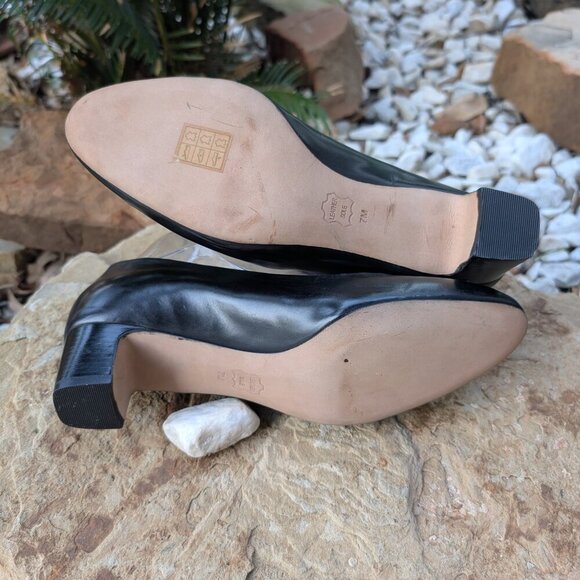 Tory Burch Raleigh Black Pumps with dust bag size 7M - Picture 6 of 7